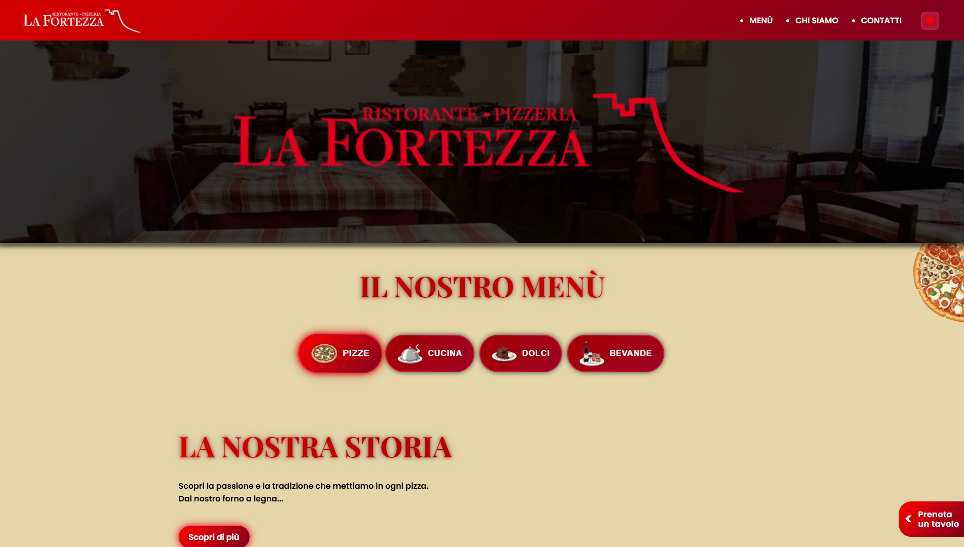 Anteprima sito La Fortezza
